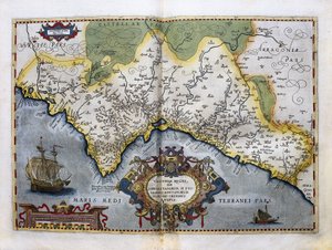 テアトル・オルビス・テララム 作： Abraham (after) Ortelius