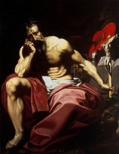 聖ジェローム、1610年頃（キャンバスに油彩） 作： Abraham (attr.to) Janssens