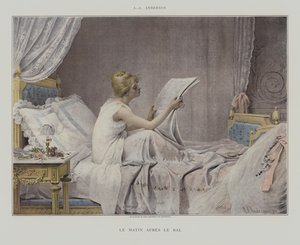 ボールの後の朝 作： Abraham Archibald Anderson