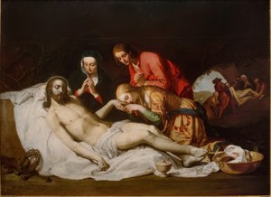 キリストの嘆き 作： Abraham Bloemaert