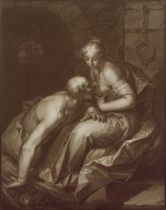 カリタス・ロマーナ 作： Abraham Bloemaert