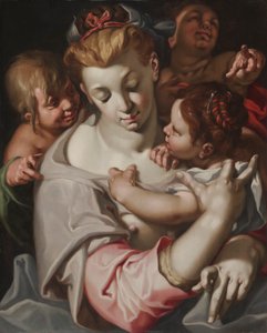 慈愛 1590年頃（木・油彩） 作： Abraham Bloemaert