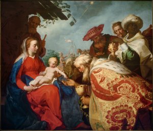 マギの崇拝 作： Abraham Bloemaert