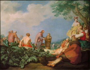 奇跡のようなパンの増産 作： Abraham Bloemaert