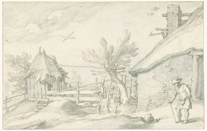 農場と納屋 作： Abraham Bloemaert