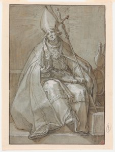 聖ウィリブロー 作： Abraham Bloemaert