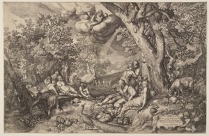 黄金時代 作： Abraham Bloemaert