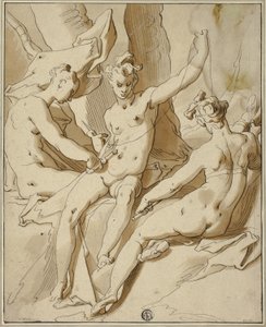 三つの運命 作： Abraham Bloemaert