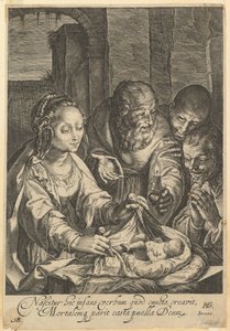 1650年以降の羊飼いの礼拝。 作： Abraham Blooteling