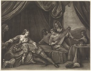 売春宿の放蕩息子 作： Abraham Bloteling (possibly)