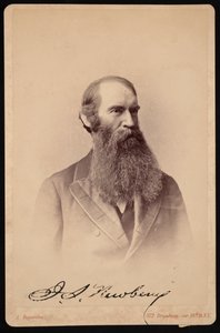 ジョン・ストロング・ニューベリーの肖像 1822～1892年、1876～1887年。 作： Abraham Bogardus