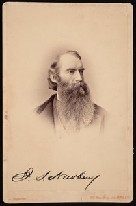 ジョン・ストロング・ニューベリーの肖像、1822～1892年、1876～1887年。 作： Abraham Bogardus