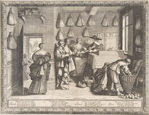 雇用局、ca。 1633年。 作： Abraham Bosse
