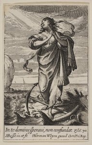 希望、1636年。 作： Abraham Bosse