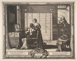 視力、1635-38。 作： Abraham Bosse
