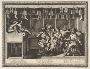 Cobbler Le Savetier、ca。 1632-33。 作： Abraham Bosse