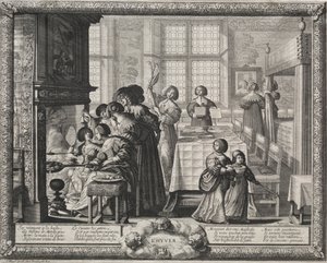 フォーシーズンズ：冬、1635年。