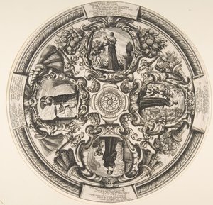 17世紀半ばから後半の四季。 作： Abraham Bosse