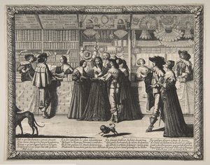 正義の宮殿のギャラリー、ca。 1638。 作： Abraham Bosse