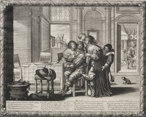 放蕩息子：暴動の生活、1635年。