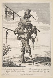 ラットキャッチャー、17世紀半ばから後半。 作： Abraham Bosse