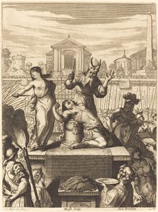 ジャン・デマレの「ラリアン」の挿絵 作： Abraham Bosse after Claude Vignon