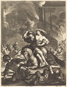 ジャン・デマレの「ラリアン」の挿絵 作： Abraham Bosse after Claude Vignon