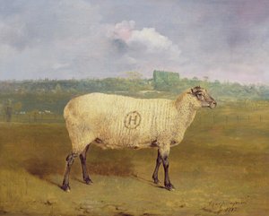 JA Houblon氏に所属するモノグラム「H」のEwe賞、Hallingbury Place、エセックス、1812