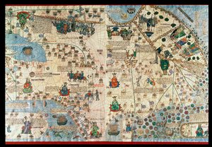  作： Abraham & Cresques Jehuda (1360-1410) Cresques