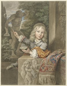 泡吹く少年 作： Abraham Delfos