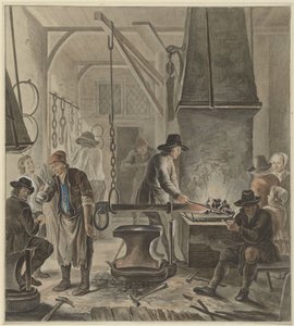 鍛冶屋 作： Abraham Delfos