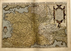 グローブ座。 作： Abraham; Diesth Ortelius