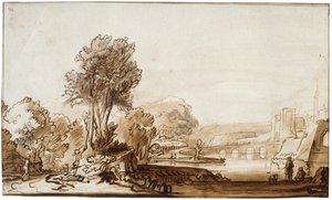 城への玄関口、17世紀。 作： Abraham Furnerius