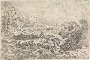 羊のいる風景 作： Abraham Genoels