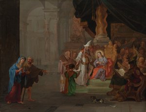 医者の中のキリスト、1668年。 作： Abraham Hondius