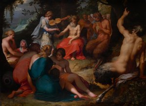 ミダスの裁き 作： Abraham Janssens