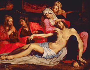 キリストの嘆き 作： Abraham Janssens van Nuyssen