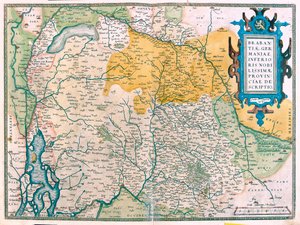 ベルギー, 南ホラント州 作： Abraham Ortelius