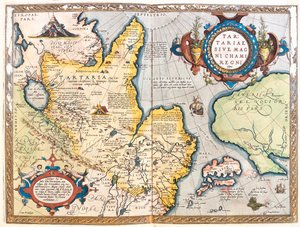 ロシア北東部 作： Abraham Ortelius