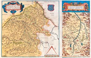 地域-a：Region-a: サントル、ブルゴーニュ、オーヴェルニュ、リムーザン Region-b：フランス、オーヴェルニュ 作： Abraham Ortelius