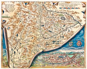 オーストリア、ザルツブルク 作： Abraham Ortelius