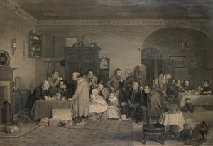 家賃の日 作： Abraham Raimbach
