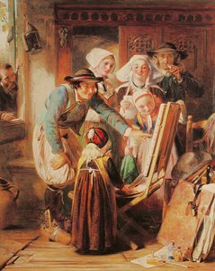 ブルターニュの美術評論家、1860