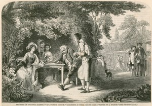ホワイトコンジットハウスのゴールドスミス、イズリントン、ロンドン 作： Abraham Solomon