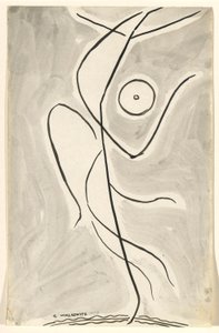 ダンスの抽象化: Isadora Duncan (または 作： Abraham Walkowitz