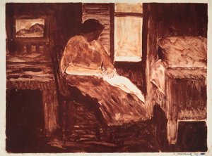 フィギュアスケッチ、1900-1908。 作： Abraham Walkowitz
