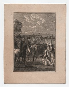 エジプトのナポレオン、1795年頃（エングレーヴィング） 作： Abraham Wolfgang Küffner