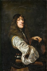 ヘッセホンブルク1633-1708、ベトヴィーン1650および1670のランドグレーブフレデリック2世の肖像画。