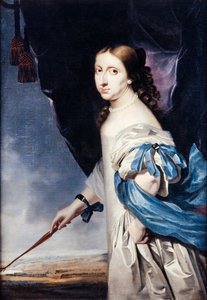 スウェーデンのクリスティーナ女王の肖像1626-1689、1661