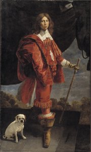Ulrik Christian Gyldenløve (1630-1658)、Christian IV と Vibeke Kruse の息子 作： Abraham Wuchters